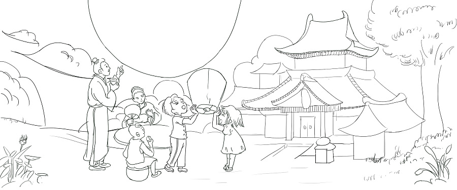 中秋手繪 | 有你月更圓 在電子商務平臺綻放獨特溫情